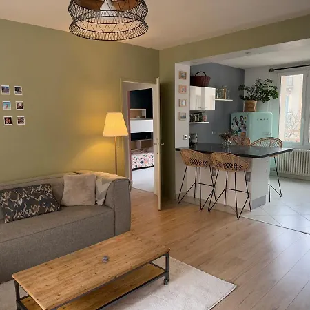 Apartmán Beautiful And Spacious T4 With Garage, Great Location Dijon